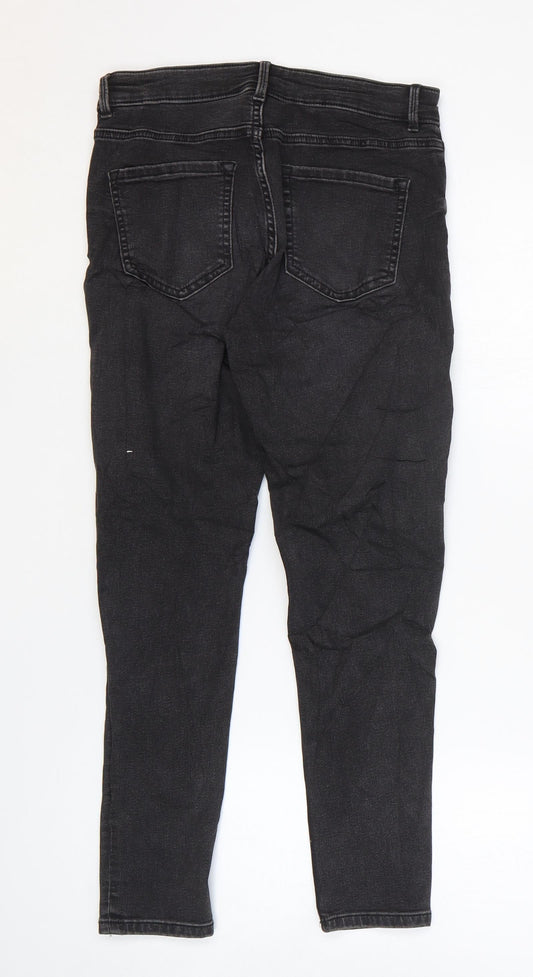 Womens UK Size 10 Marks and Spencer Regular Fit Skinny Black Jeans