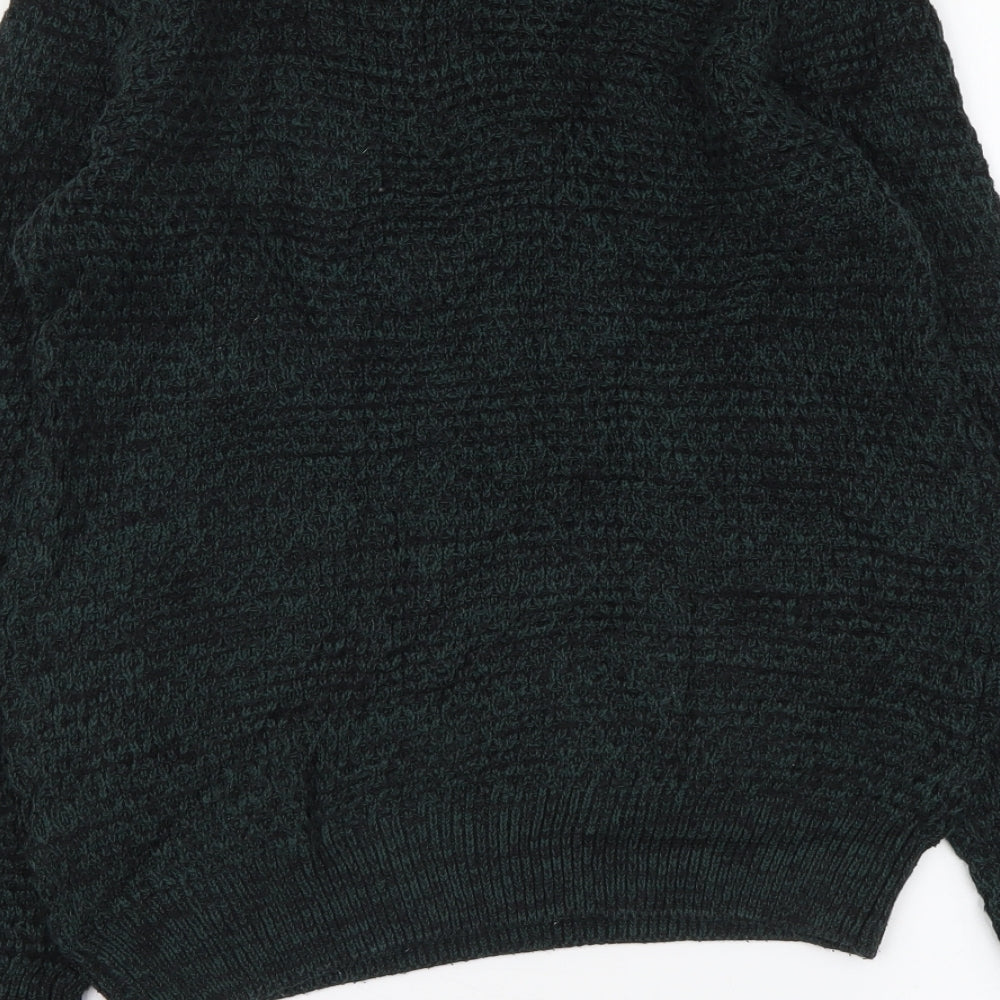 Womens UK Size XS Primark Green Pullover Jumper