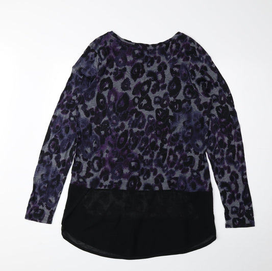 Womens UK Size 12 NEXT Blue Basic Blouse