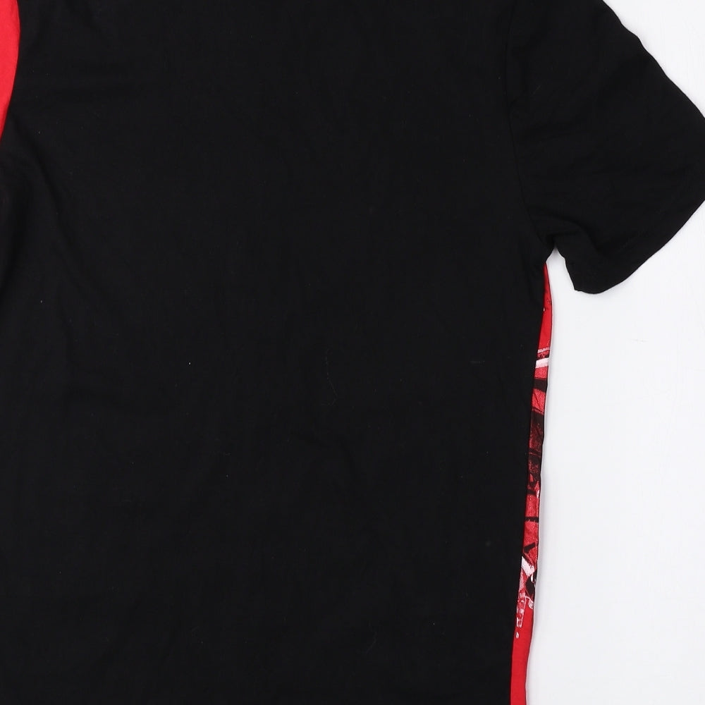 Star Wars Mens Multicoloured Cotton Button-Up Size S Roll Neck Push Lock - Star Wars