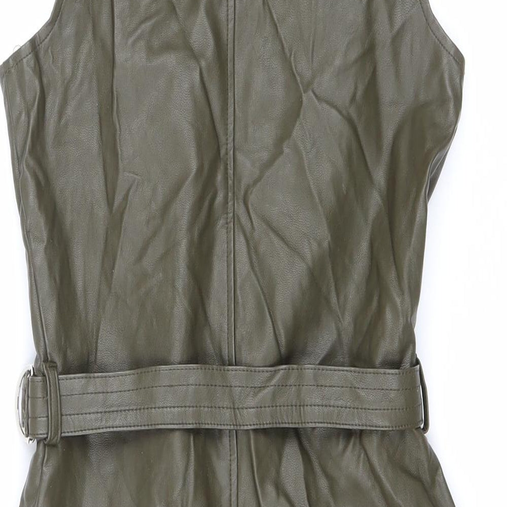 Womens UK Size 6 Missguided Brown Jacket