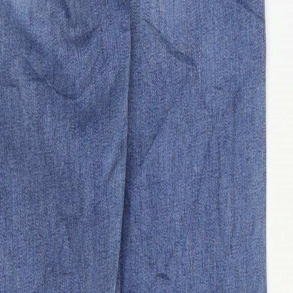 Womens UK Size 8 Marks and Spencer Regular Fit Skinny Blue Jeans
