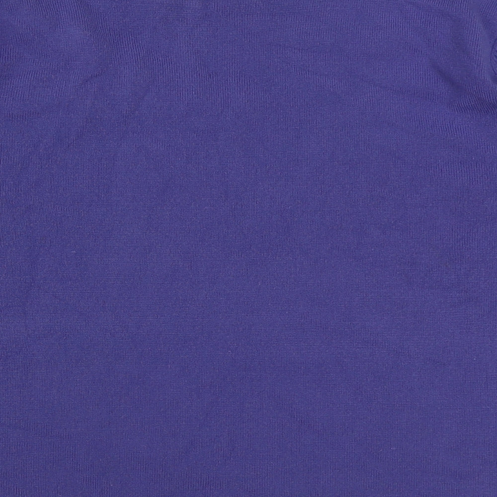 Womens UK Size M Reflect Purple Pullover Jumper