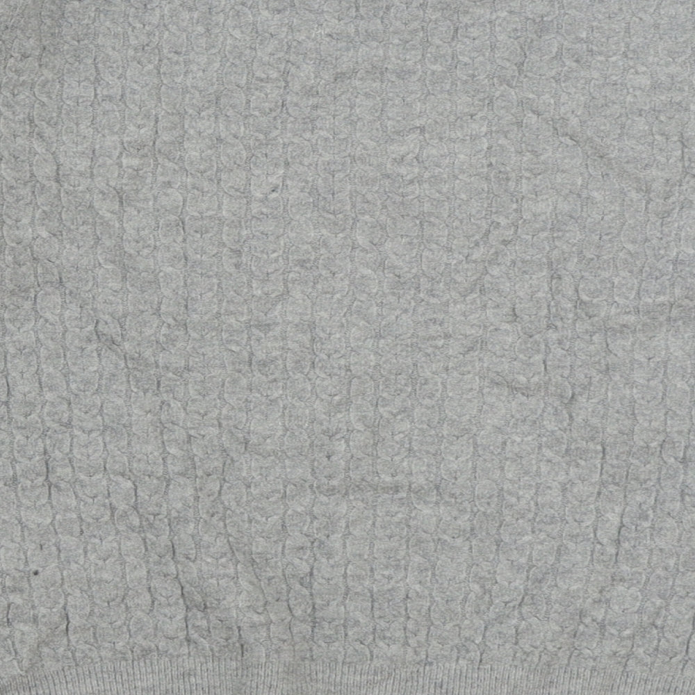 Womens UK Size 12 Matalan Grey Pullover Jumper