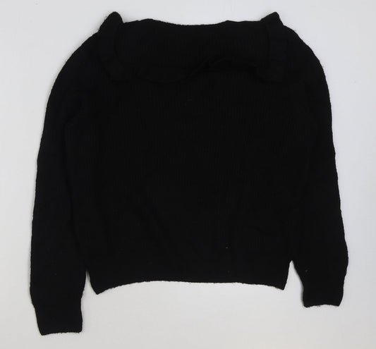 Womens UK Size 14 Marks and Spencer Black Pullover Jumper