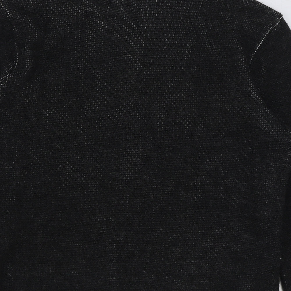 Womens UK Size 14 Debenhams Grey Cardigan Jumper