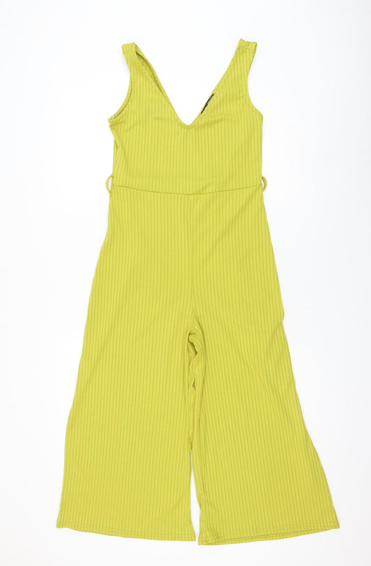 Womens UK Size 8 Select One-Piece Green Jumpsuit