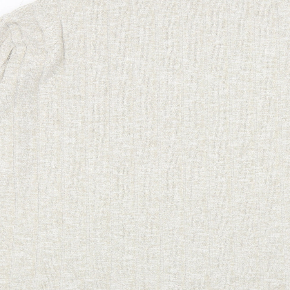 Womens UK Size 18 Marks and Spencer Beige Pullover Jumper