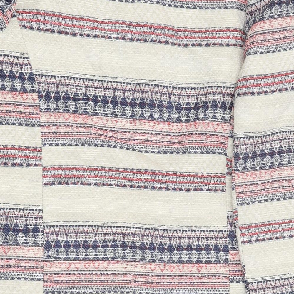 Papaya Womens Multicoloured Striped Jacket Size 10