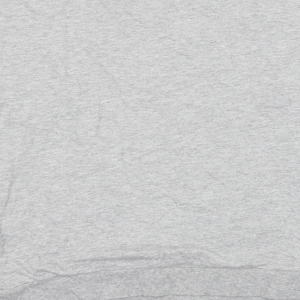 H&M Womens Grey Cotton Pullover Sweatshirt Size S Pullover - For Real