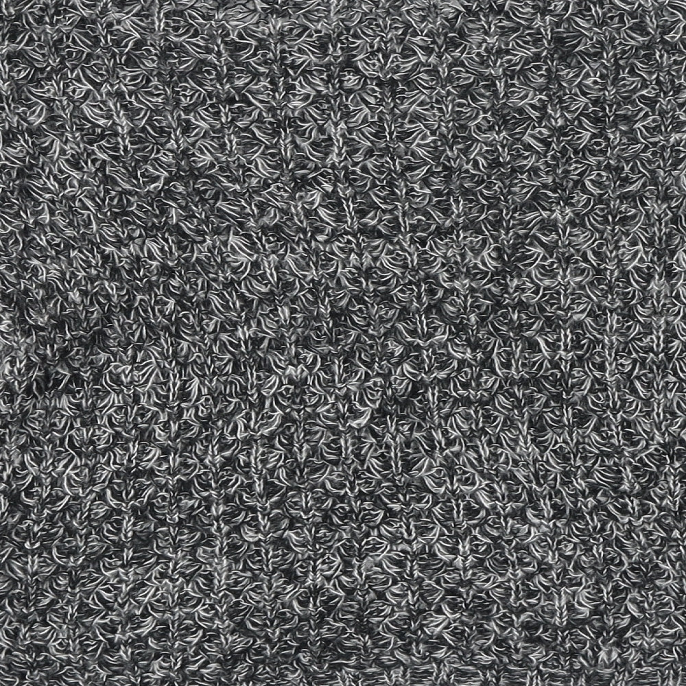 Primark Womens Black Crew Neck Acrylic Pullover Jumper Size 8