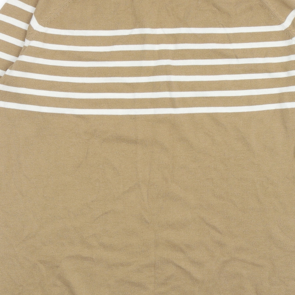 Womens UK Size 12 NEXT Brown Pullover Jumper