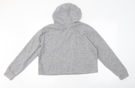 Primark Womens Grey Round Neck Polyester Pullover Jumper Size M