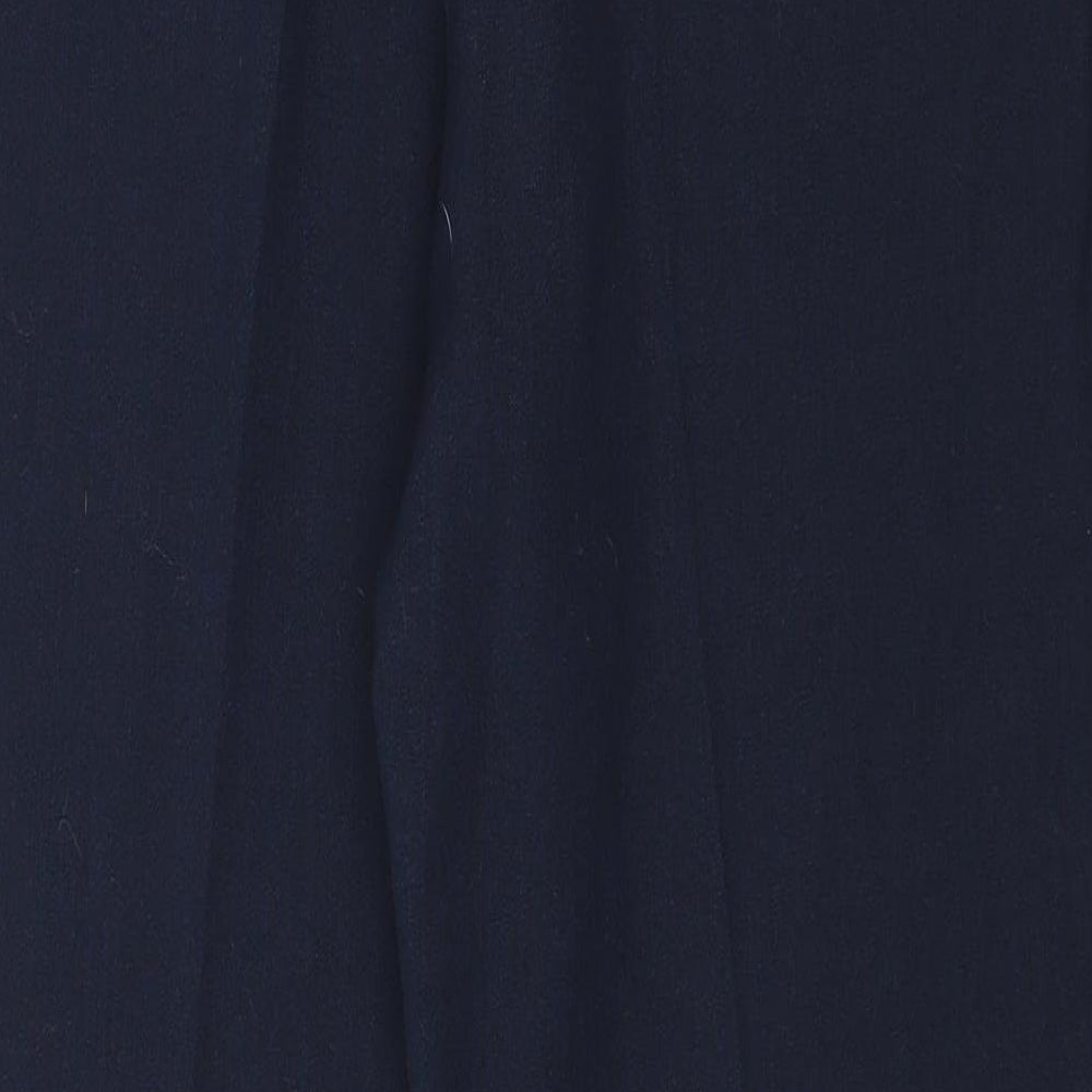 Womens UK Size 14 Papaya Regular Fit Blue Trousers