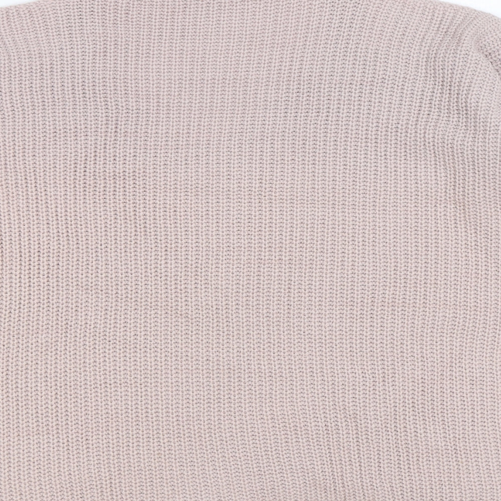 Womens UK Size S New Look Pink Pullover Jumper