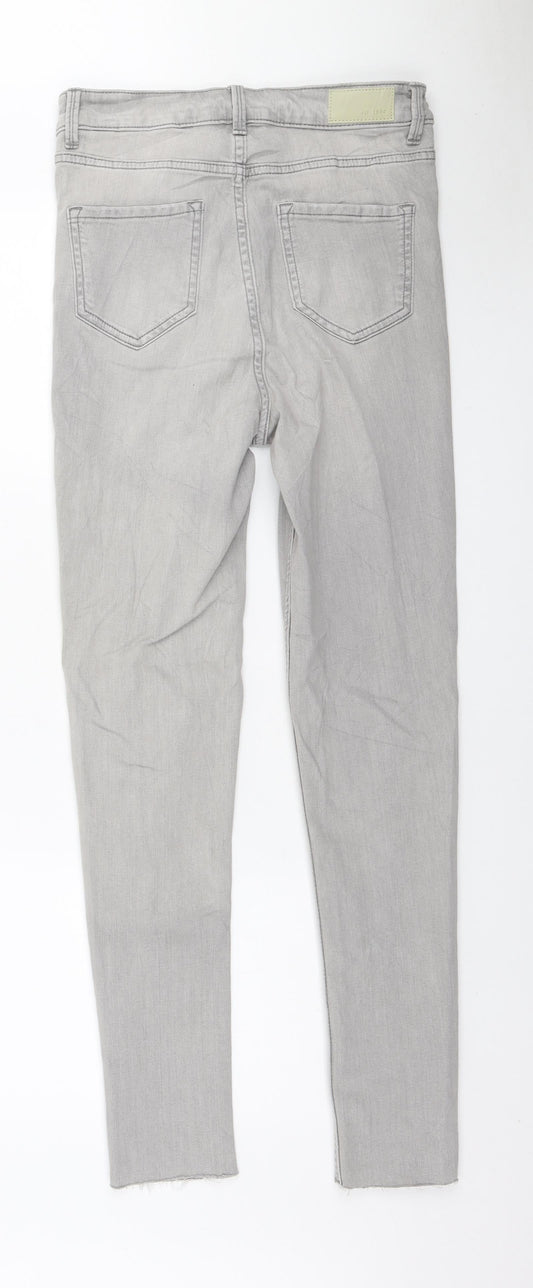 Womens UK Size 10 Marks and Spencer Regular Fit Skinny Grey Jeans