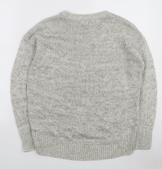 Womens UK Size S New Look Green Pullover Jumper
