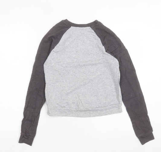 Womens UK Size S Disney Grey Pullover Sweatshirt