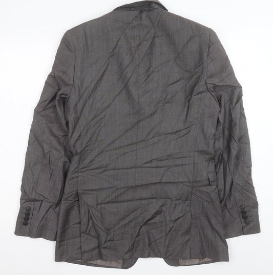 Mens UK Size 36 Paul Costelloe Regular Grey Suit Jacket