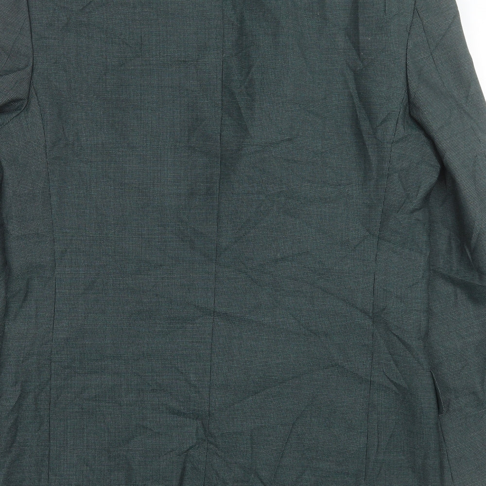 Mens UK Size 36 Dimensions Regular Green Suit Jacket