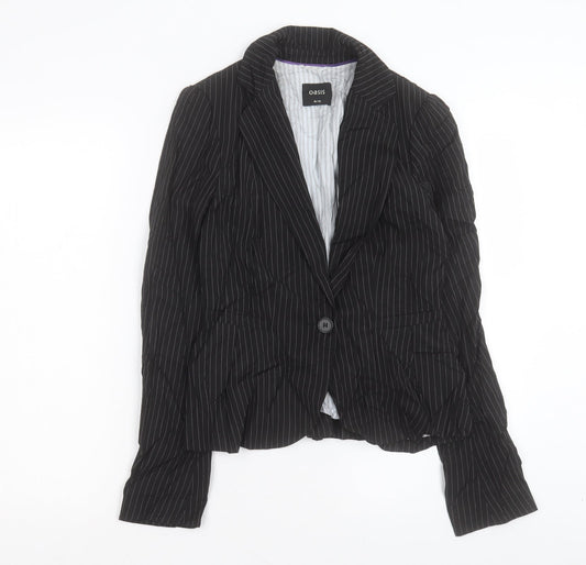 Womens UK Size 10 Oasis Black Jacket