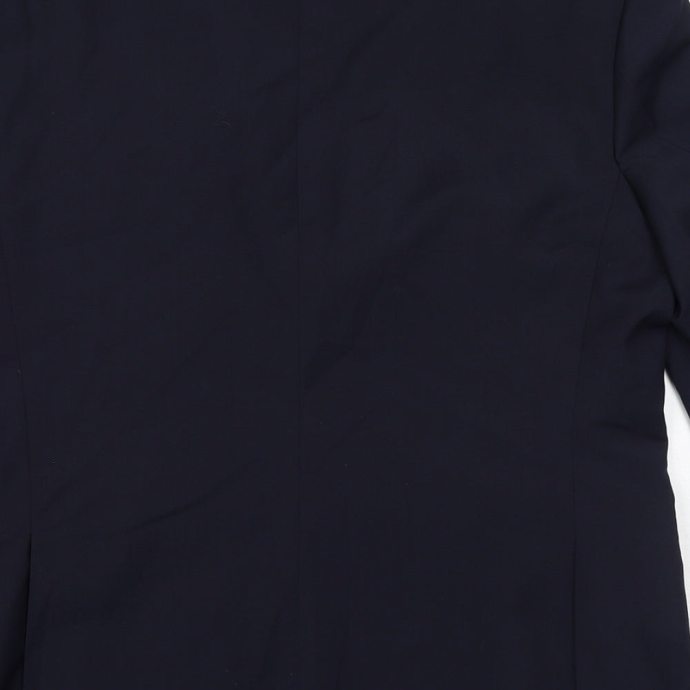 Mens UK Size 42 Preworn Regular Blue Suit Jacket