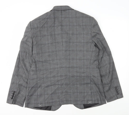 Mens UK Size L Marks and Spencer Regular Grey Suit Jacket