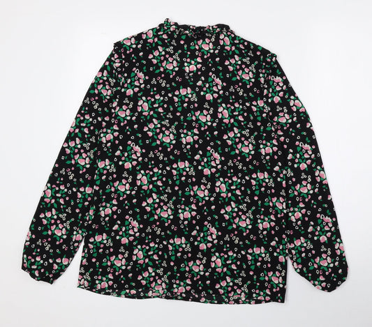 Womens UK Size 8 Marks and Spencer Multicoloured Basic Blouse