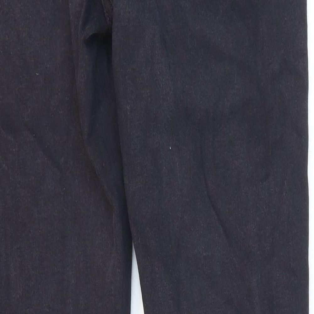 Mens UK Size 28 in Topshop Regular Fit Skinny Black Jeans
