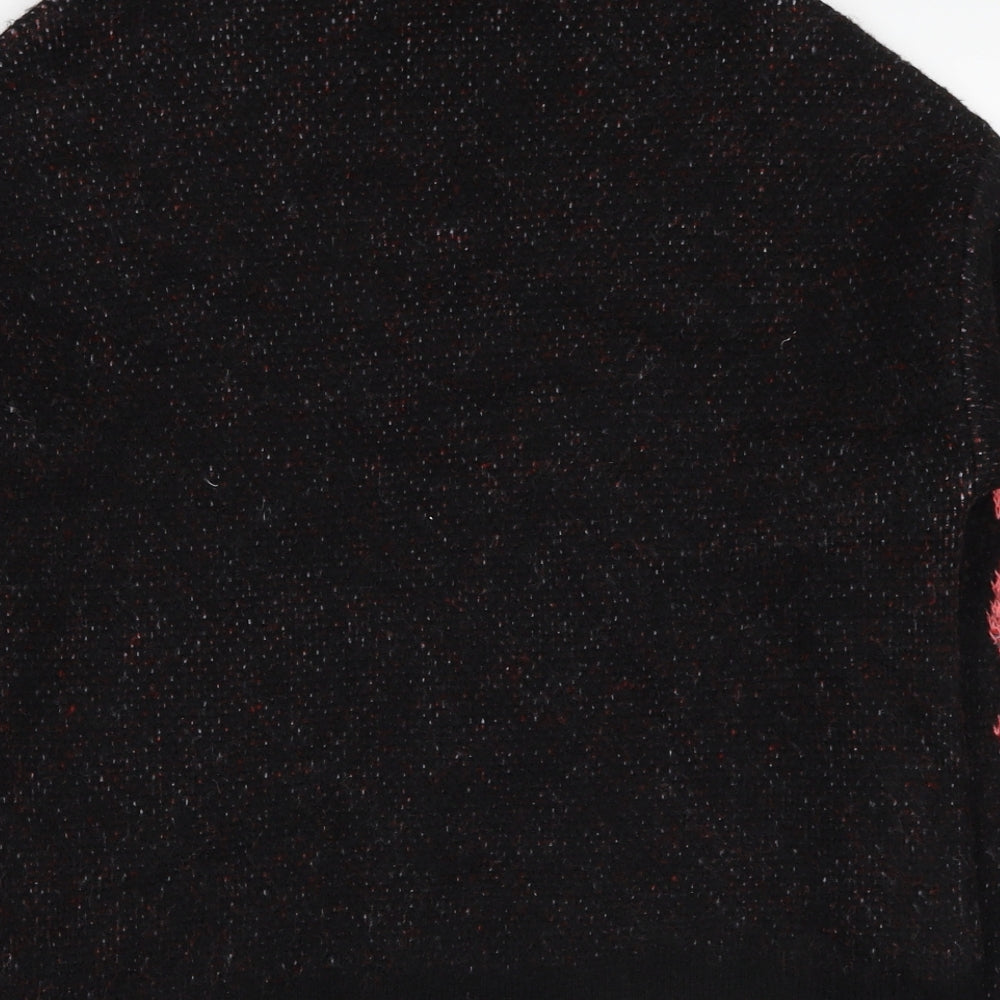 Womens UK Size S Marks and Spencer Black Pullover Jumper