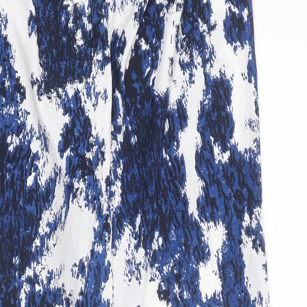 Womens UK Size 38 Only Regular Fit Capri Blue Trousers