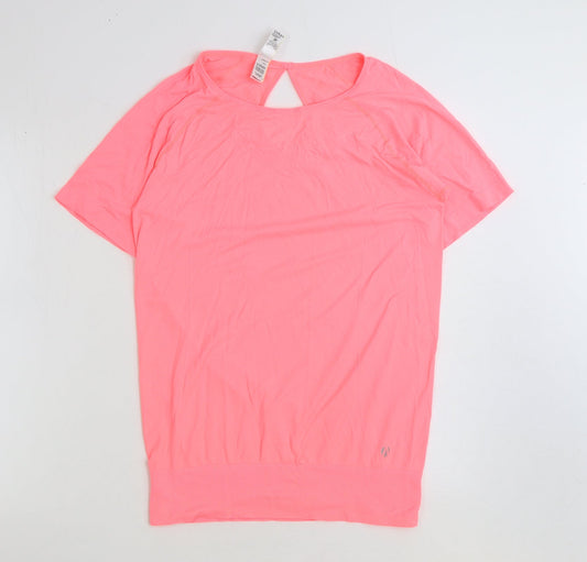 Womens UK Size M marks and Pink T-Shirt