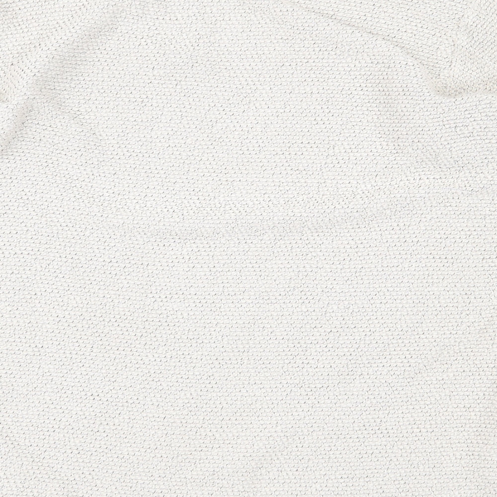 H&M Womens Beige Cotton Pullover Sweatshirt Size M Pullover