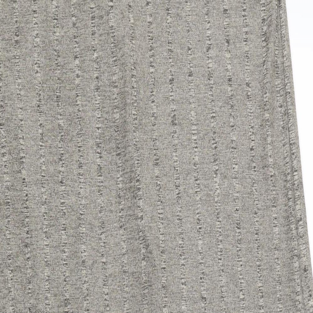 George Womens Brown V-Neck Polyester Cardigan Jumper Size 14