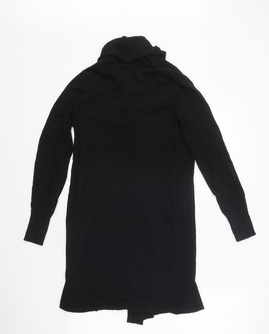 Womens UK Size S Wallis Black Cardigan Jumper