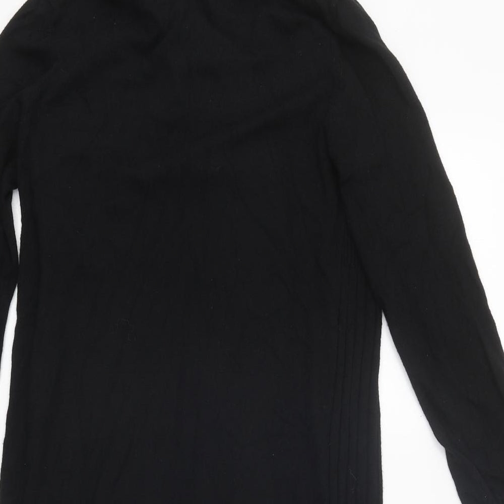 Womens UK Size S Wallis Black Cardigan Jumper