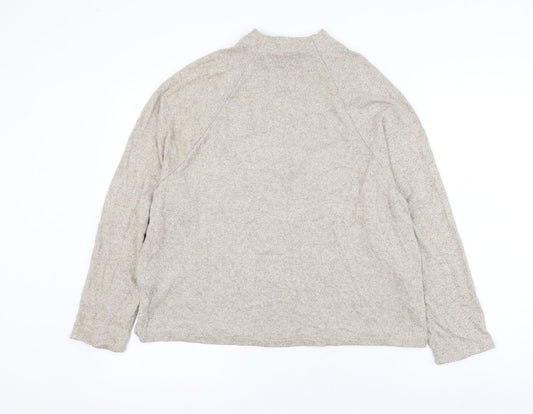 Womens UK Size S H&M Beige Pullover Jumper