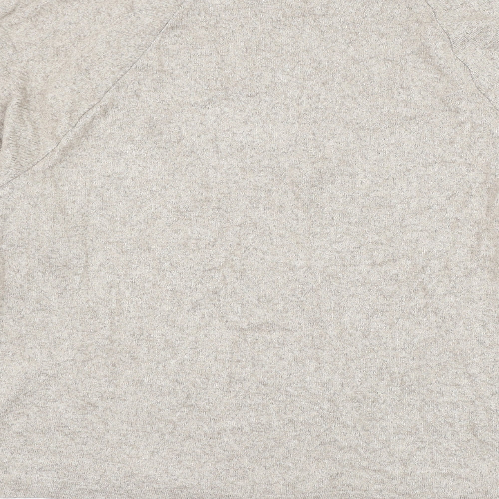 Womens UK Size S H&M Beige Pullover Jumper