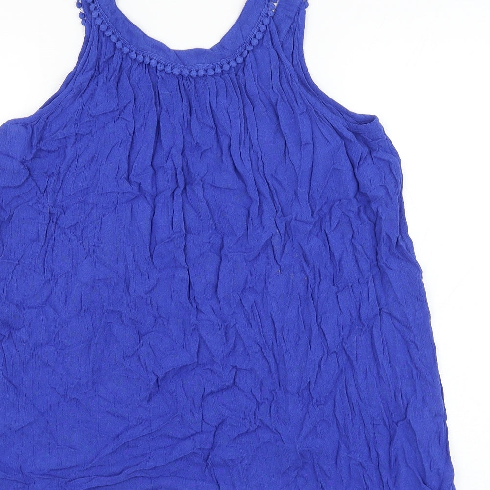 Womens UK Size 18 Bonmarché Blue Basic Blouse