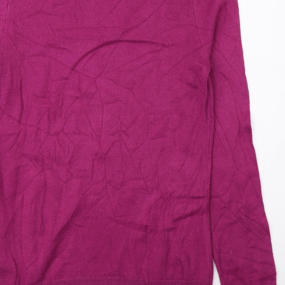 Womens UK Size 10 Per Una Pink Pullover Jumper
