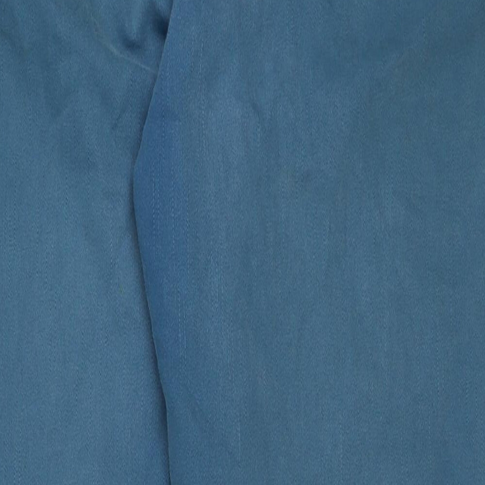 Womens UK Size 14 Epilogue Regular Fit Blue Trousers