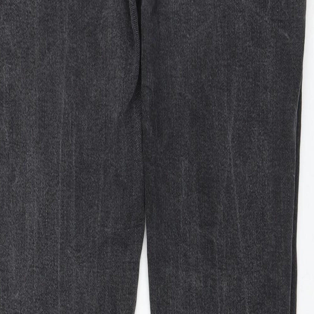 Gap Womens Grey Cotton Skinny Jeans Size 28 in L32 in Regular Zip