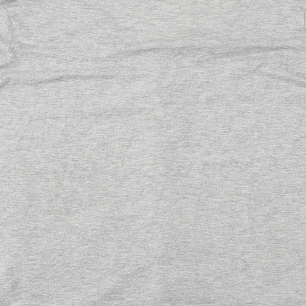 B You Womens Grey V-Neck Polyester Cardigan Jumper Size 14