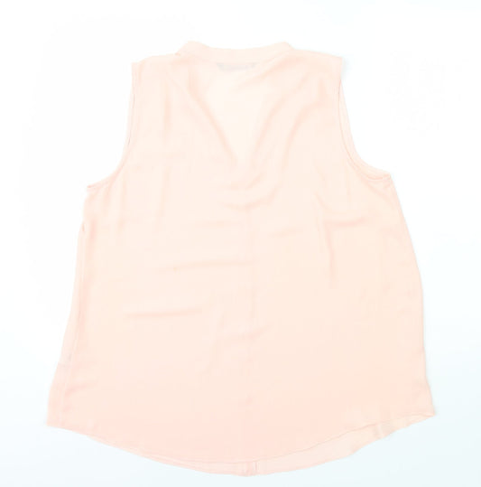 Womens UK Size 16 Bonmarché Pink Basic Blouse