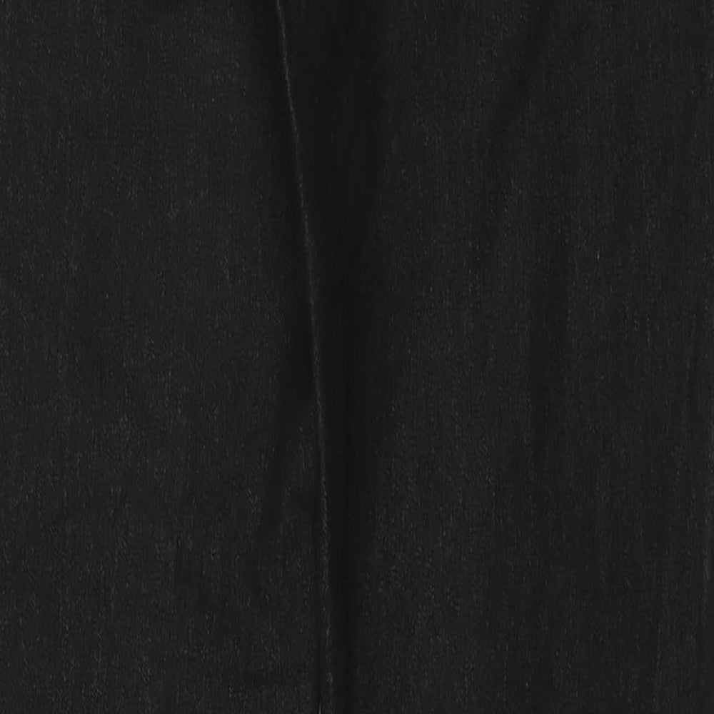 Denim & Co. Womens Black Cotton Jegging Jeans Size 8 L31 in Regular