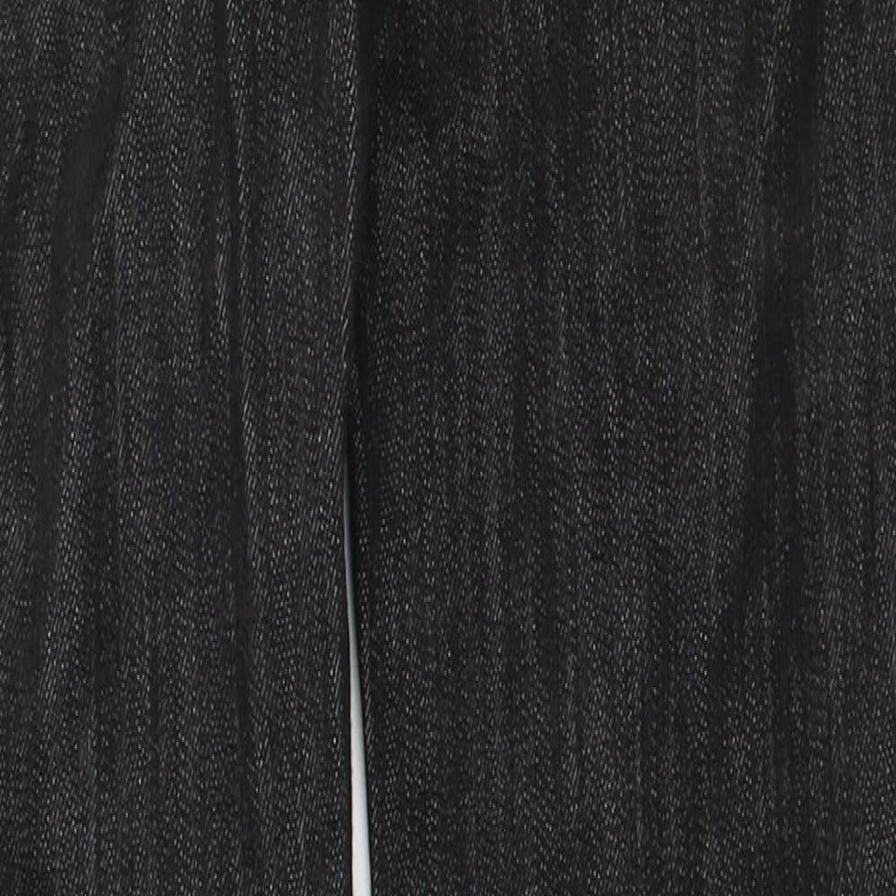 Sicko Nineteen Womens Black Cotton Skinny Jeans Size 10 L29 in Regular Zip
