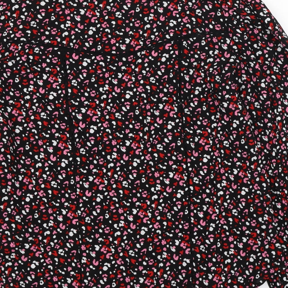 Womens UK Size 6 Marks and Spencer Multicoloured Basic Button-Up