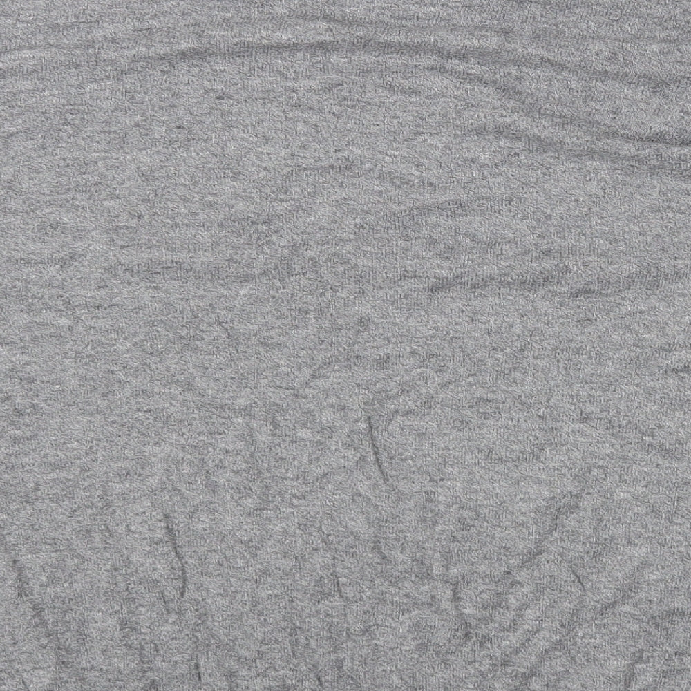 George Womens Grey Round Neck Cotton Pullover Jumper Size XL
