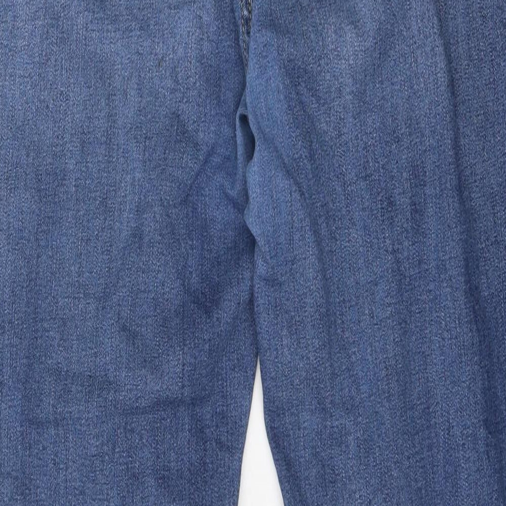 FOREVER 21 Womens Blue 100% Cotton Skinny Jeans Size 38 in L30 in Regular Zip