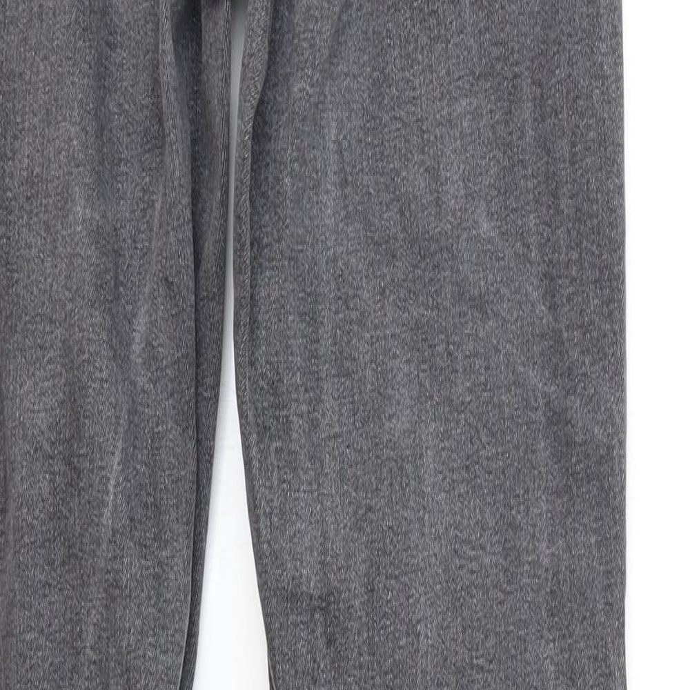 Topshop Womens Grey Cotton Skinny Jeans Size 26 in L30 in Regular Zip
